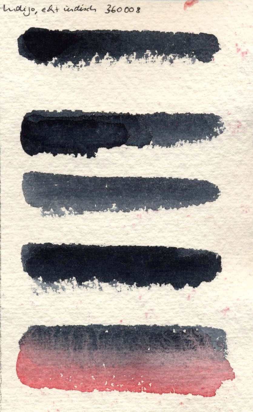 Kremer akvarel - Indigo, pravý (plast, 3 x 1,8 x 1 cm)